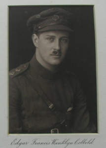 Edgar Francis Wanklyn COBBOLD