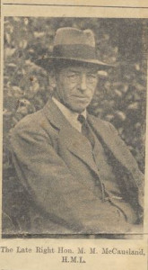 Maurice Marcus McCAUSLAND
